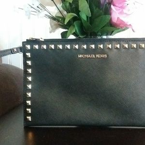Michael Kors Studded Wristlet